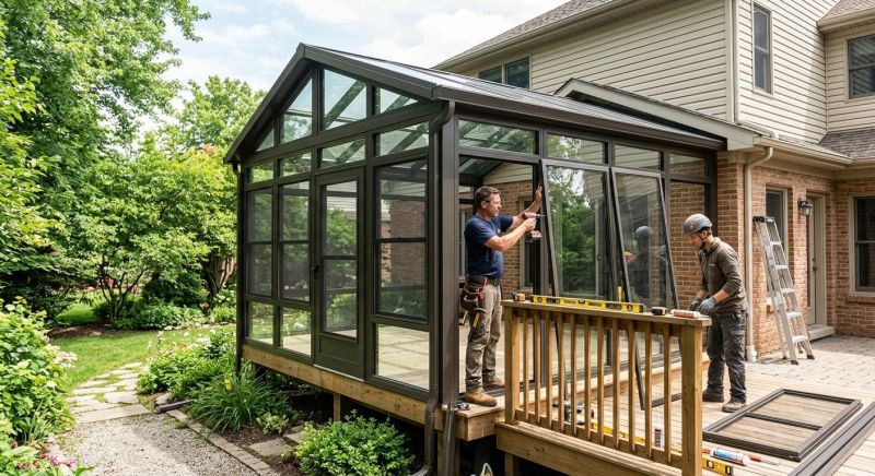 Enclosed Patio Installation Service