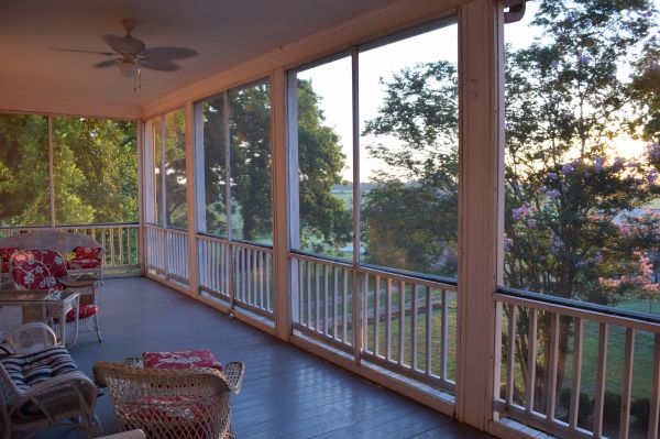 Screened In Porch Installation in Belmont